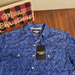 Cinch Button Up Dress Shirt
